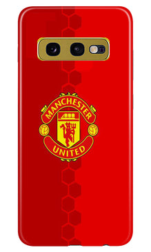 Manchester United Mobile Back Case for Samsung Galaxy S10E  (Design - 157)