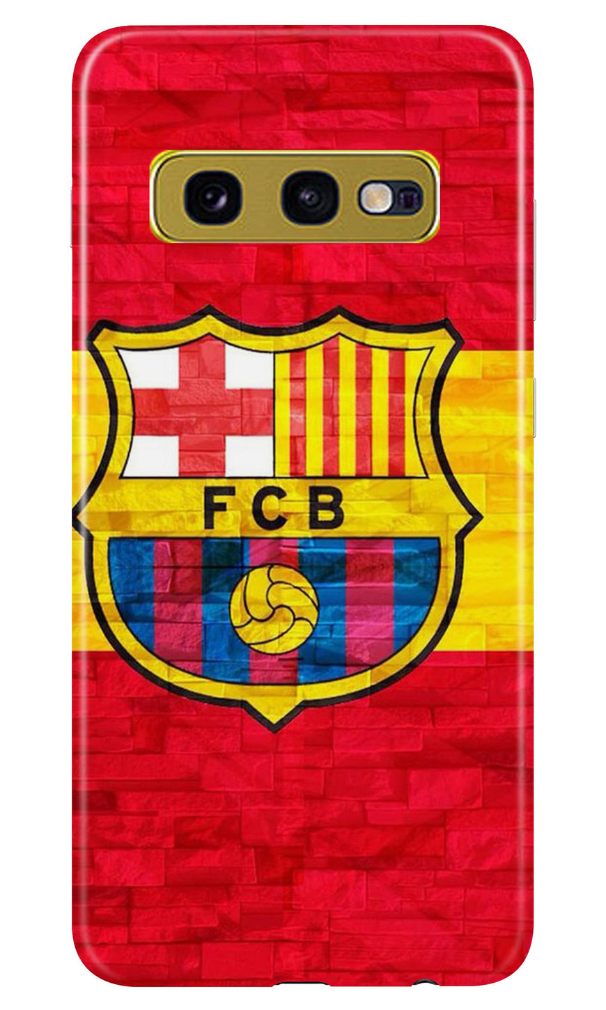 FCB Football Case for Samsung Galaxy S10E  (Design - 174)