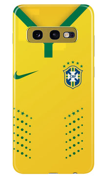 Brazil Mobile Back Case for Samsung Galaxy S10E  (Design - 176)
