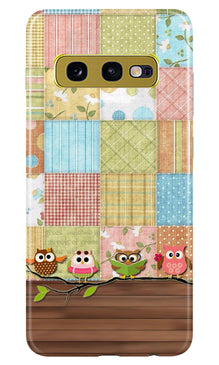 Owls Mobile Back Case for Samsung Galaxy S10E (Design - 202)