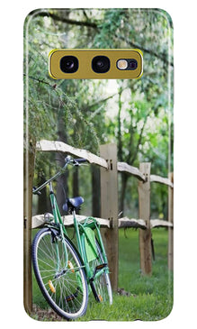 Bicycle Mobile Back Case for Samsung Galaxy S10E (Design - 208)