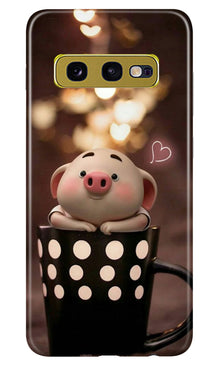 Cute Bunny Mobile Back Case for Samsung Galaxy S10E (Design - 213)