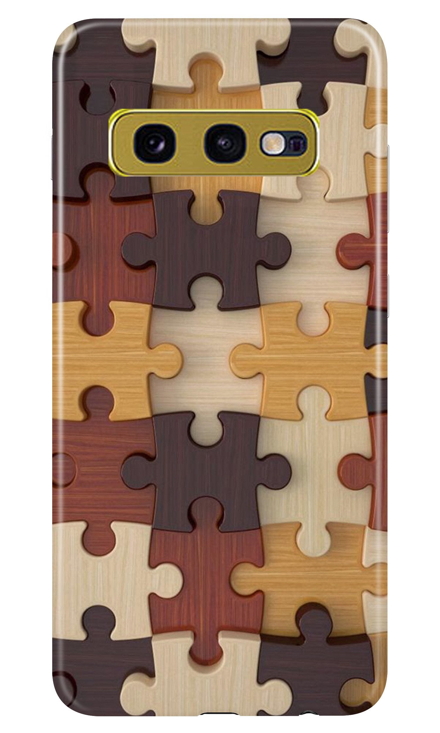 Puzzle Pattern Case for Samsung Galaxy S10E (Design No. 217)