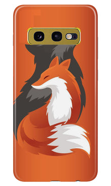 Wolf  Mobile Back Case for Samsung Galaxy S10E (Design - 224)