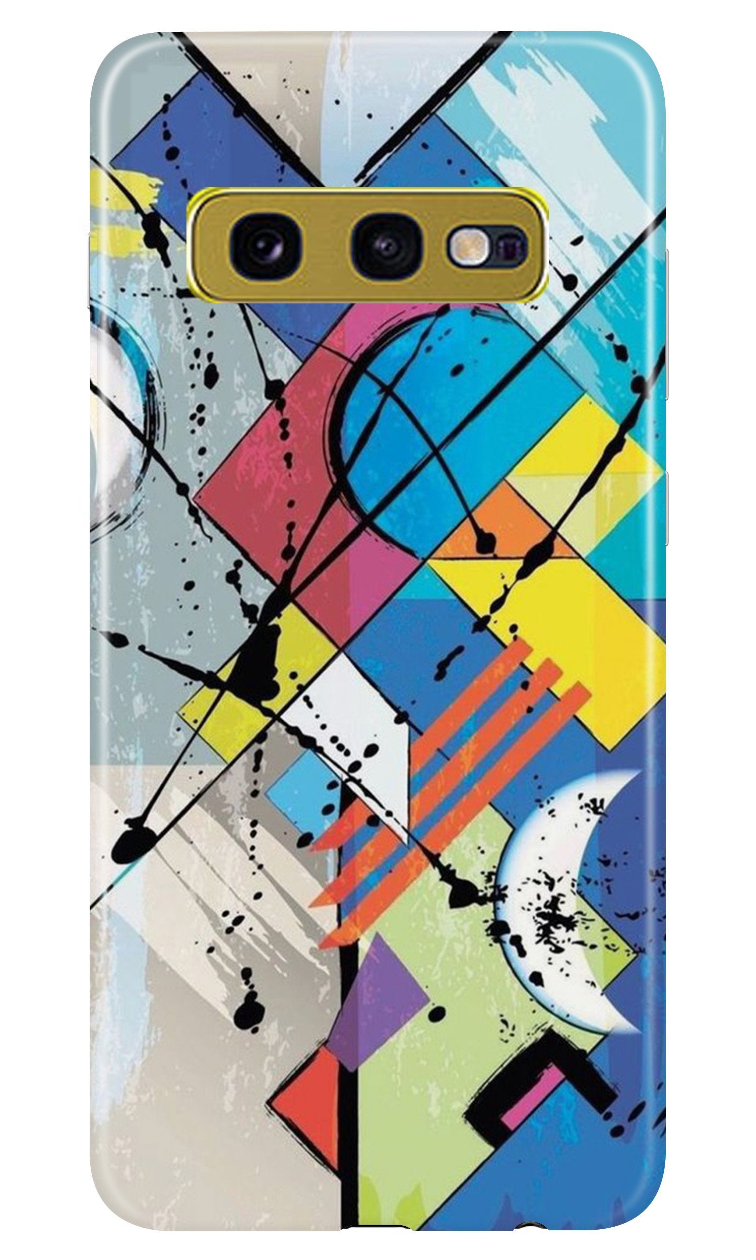 Modern Art Case for Samsung Galaxy S10E (Design No. 235)