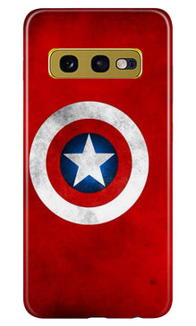 Captain America Mobile Back Case for Samsung Galaxy S10E (Design - 249)