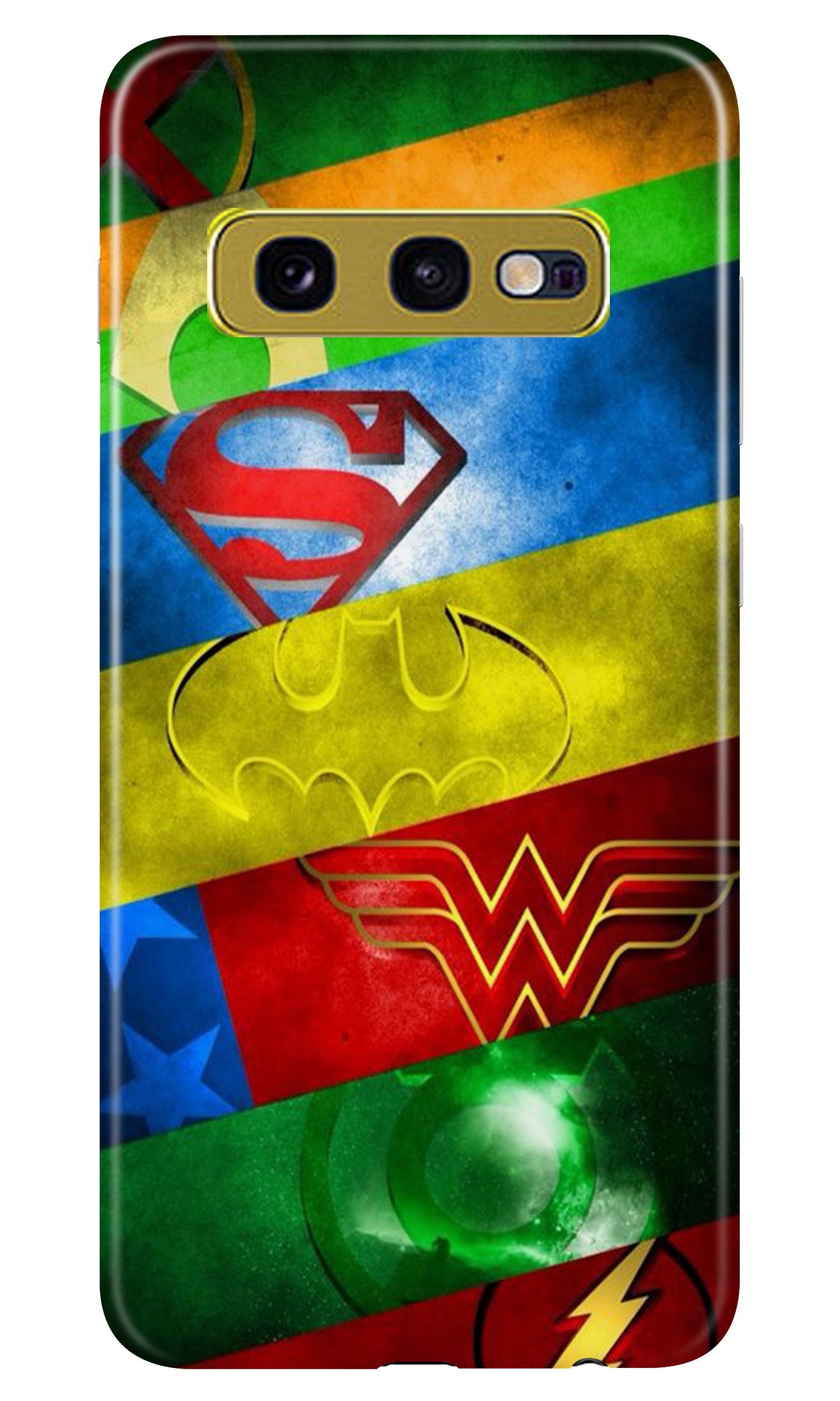 Superheros Logo Case for Samsung Galaxy S10E (Design No. 251)