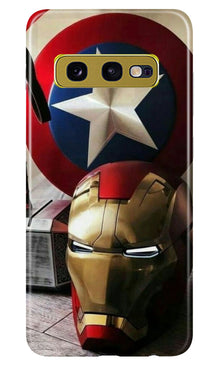 Ironman Captain America Mobile Back Case for Samsung Galaxy S10E (Design - 254)