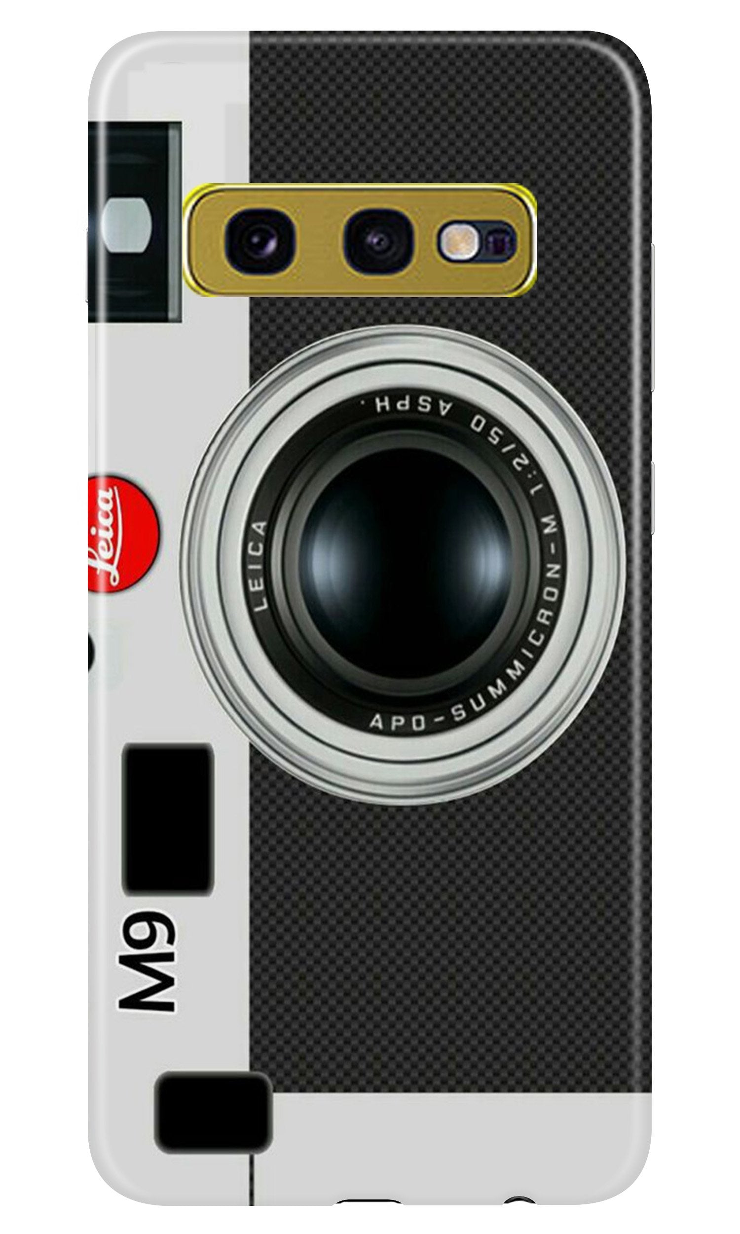 Camera Case for Samsung Galaxy S10E (Design No. 257)