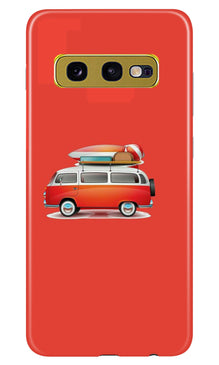 Travel Bus Mobile Back Case for Samsung Galaxy S10E (Design - 258)