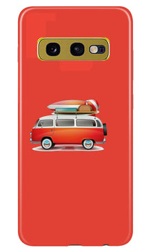 Travel Bus Mobile Back Case for Samsung Galaxy S10E (Design - 258)