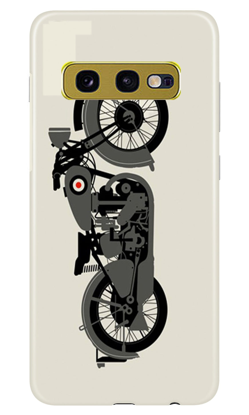 MotorCycle Case for Samsung Galaxy S10E (Design No. 259)