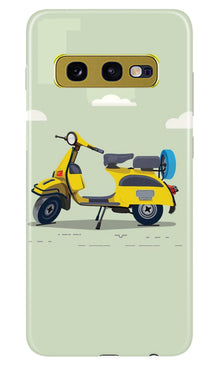 Vintage Scooter Mobile Back Case for Samsung Galaxy S10E (Design - 260)