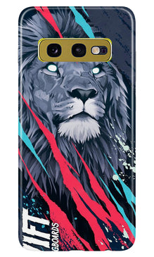 Lion Mobile Back Case for Samsung Galaxy S10E (Design - 278)