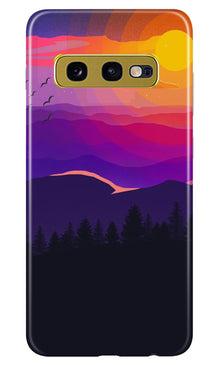 Sun Set Mobile Back Case for Samsung Galaxy S10E (Design - 279)