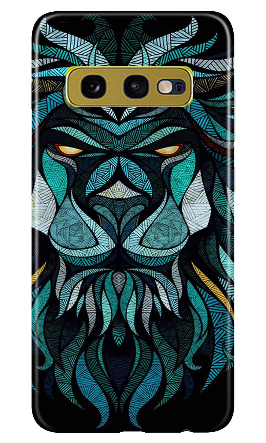 Lion Mobile Back Case for Samsung Galaxy S10E (Design - 314)