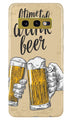 Drink Beer Mobile Back Case for Samsung Galaxy S10E (Design - 328)