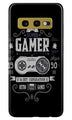 Gamer Mobile Back Case for Samsung Galaxy S10E (Design - 330)