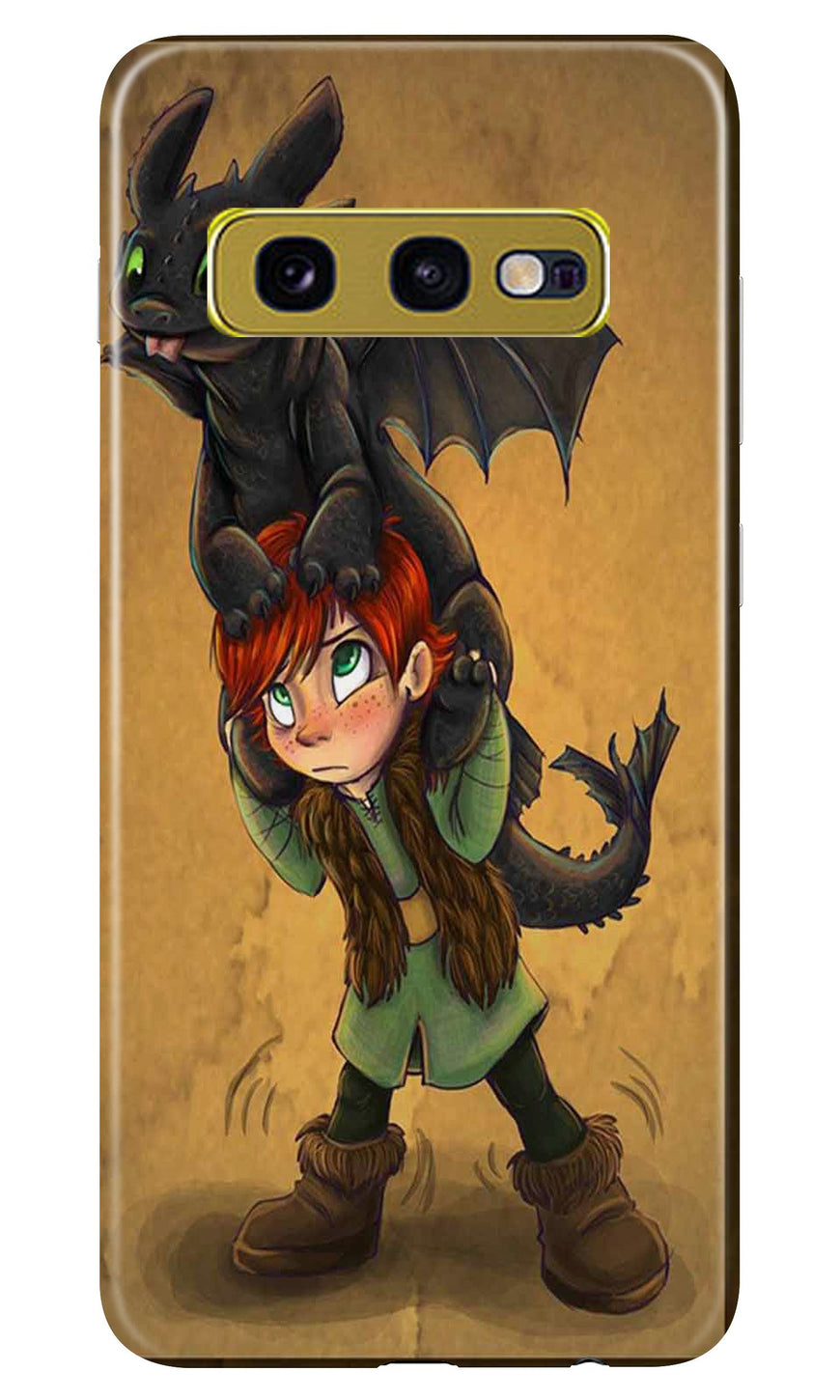 Dragon Mobile Back Case for Samsung Galaxy S10E (Design - 336)