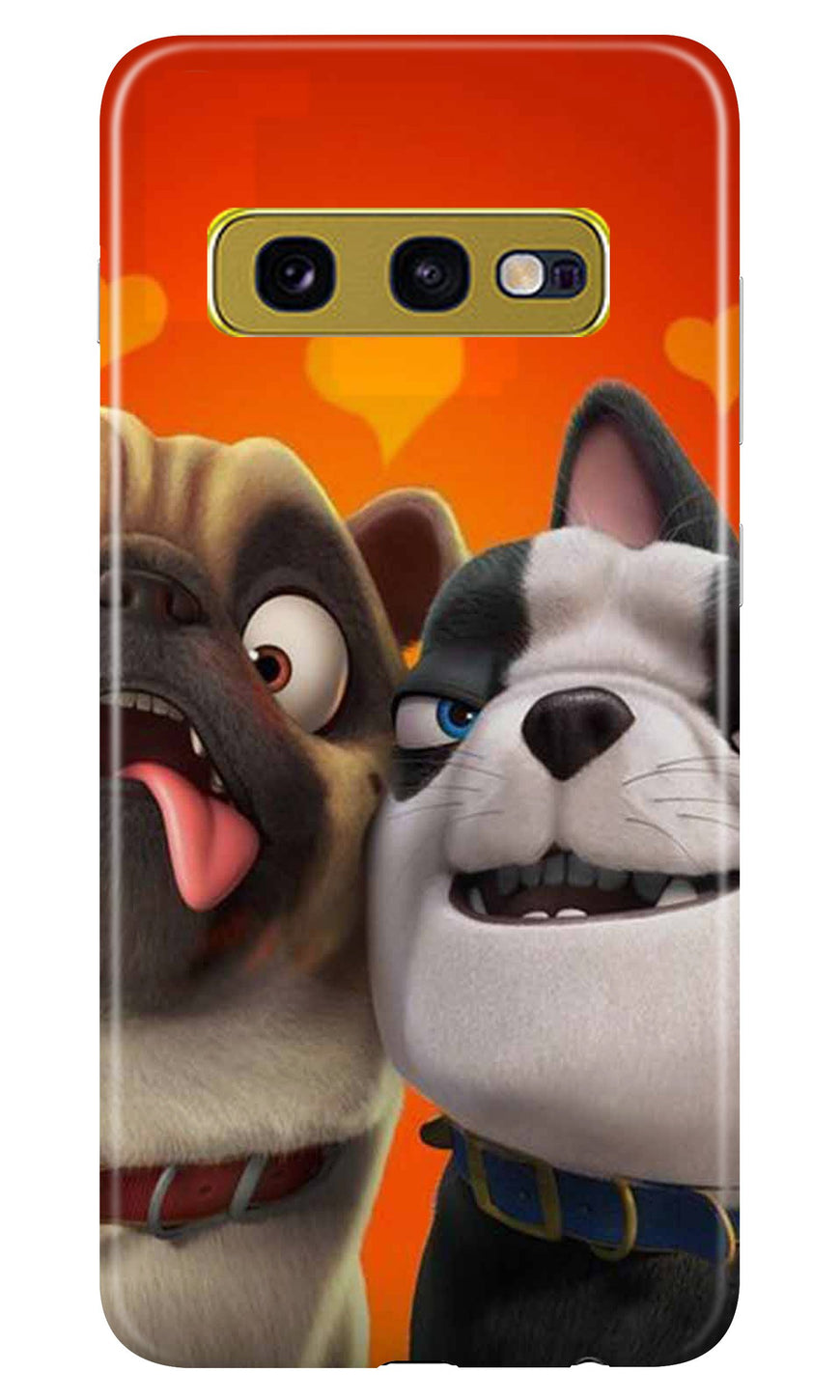 Dog Puppy Mobile Back Case for Samsung Galaxy S10E (Design - 350)