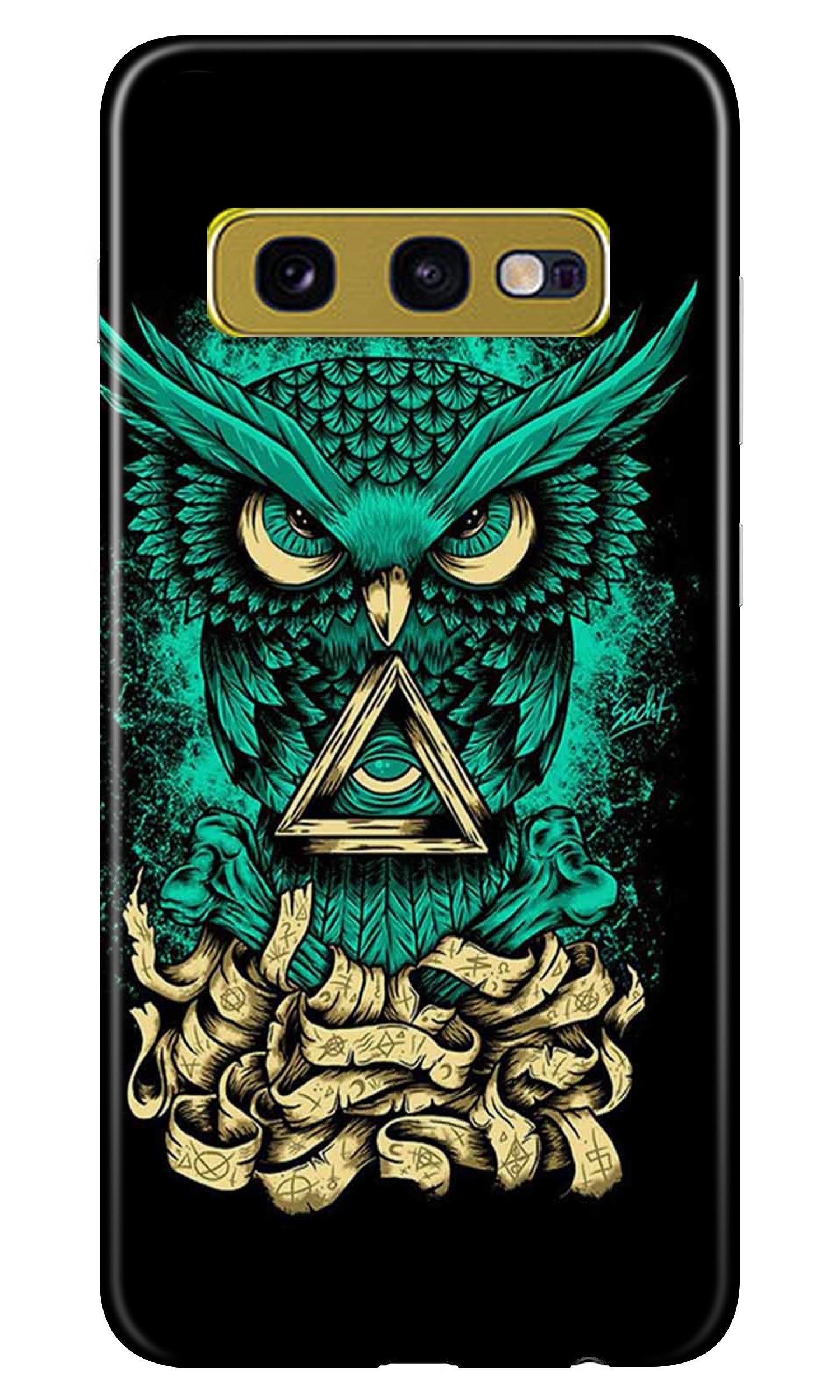 Owl Mobile Back Case for Samsung Galaxy S10E (Design - 358)