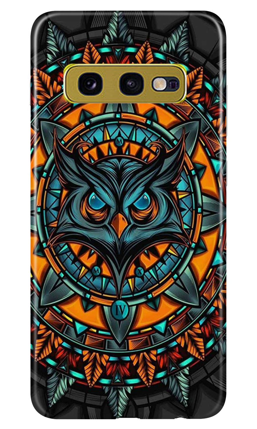 Owl Mobile Back Case for Samsung Galaxy S10E (Design - 360)