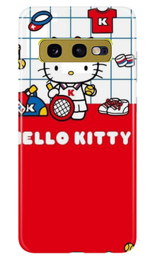 Hello Kitty Mobile Back Case for Samsung Galaxy S10E (Design - 363)