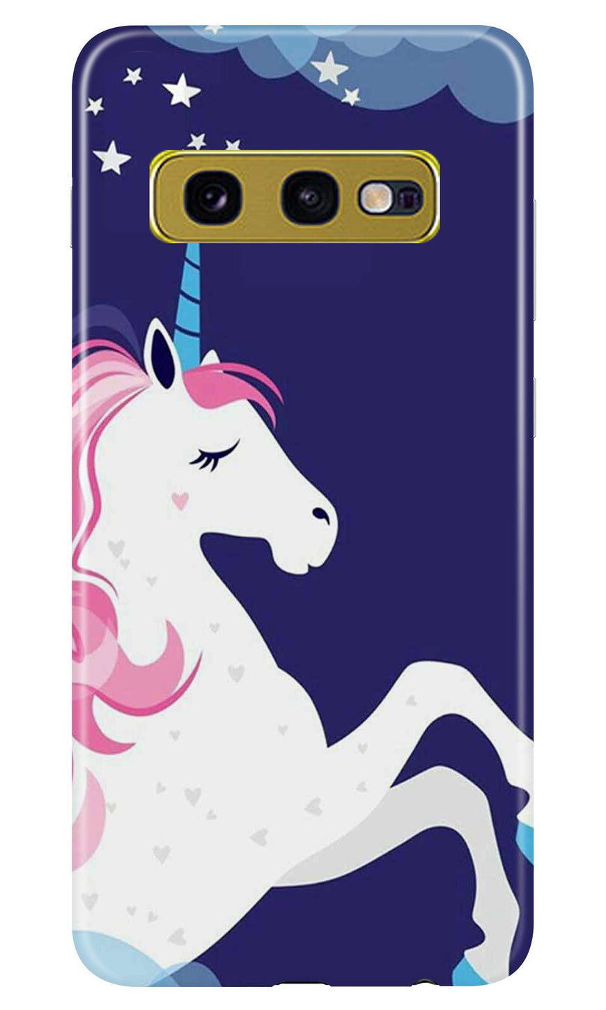 Unicorn Mobile Back Case for Samsung Galaxy S10E (Design - 365)
