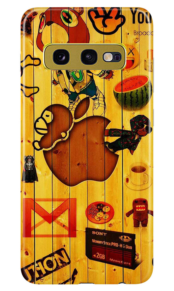 Wooden Texture Mobile Back Case for Samsung Galaxy S10E (Design - 367)