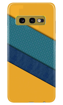 Diagonal Pattern Mobile Back Case for Samsung Galaxy S10E (Design - 370)