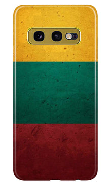 Color Pattern Mobile Back Case for Samsung Galaxy S10E (Design - 374)