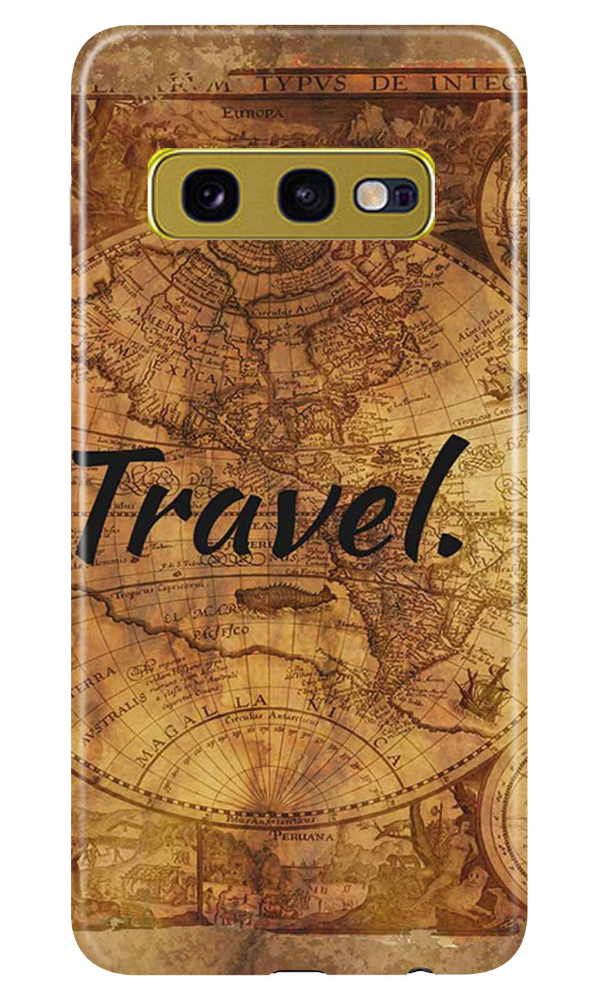 Travel Mobile Back Case for Samsung Galaxy S10E (Design - 375)