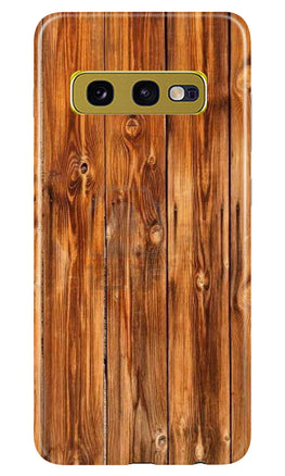 Wooden Texture Mobile Back Case for Samsung Galaxy S10E (Design - 376)