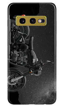 Royal Enfield Mobile Back Case for Samsung Galaxy S10E (Design - 381)