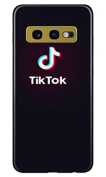Tiktok Mobile Back Case for Samsung Galaxy S10E (Design - 396)