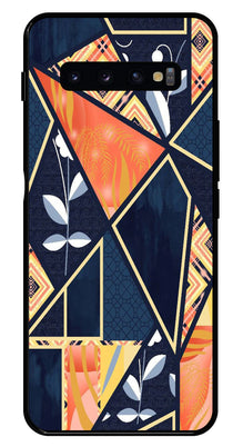 Marble Design Metal Mobile Case for Samsung Galaxy S10 Plus