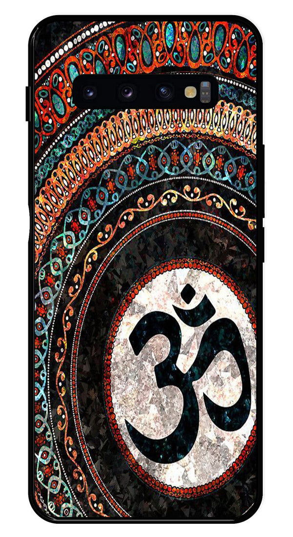 Oum Design Metal Mobile Case for Samsung Galaxy S10 Plus   (Design No -15)