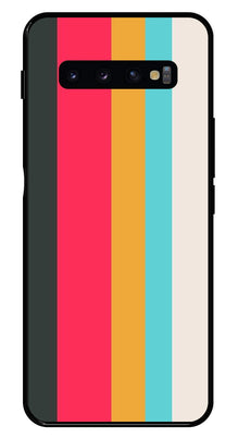 Muted Rainbow Metal Mobile Case for Samsung Galaxy S10 Plus
