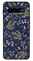 Floral Pattern  Metal Mobile Case for Samsung Galaxy S10 Plus   (Design No -52)