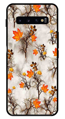 Autumn leaves Metal Mobile Case for Samsung Galaxy S10 Plus
