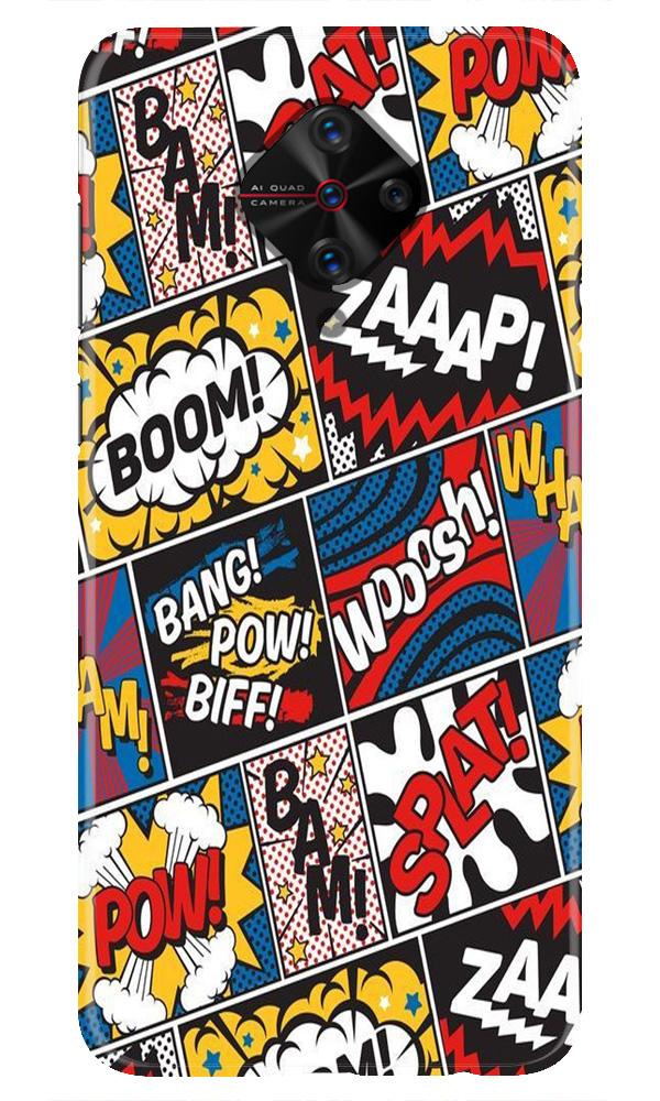 Boom Mobile Back Case for Vivo S1 Pro   (Design - 302)