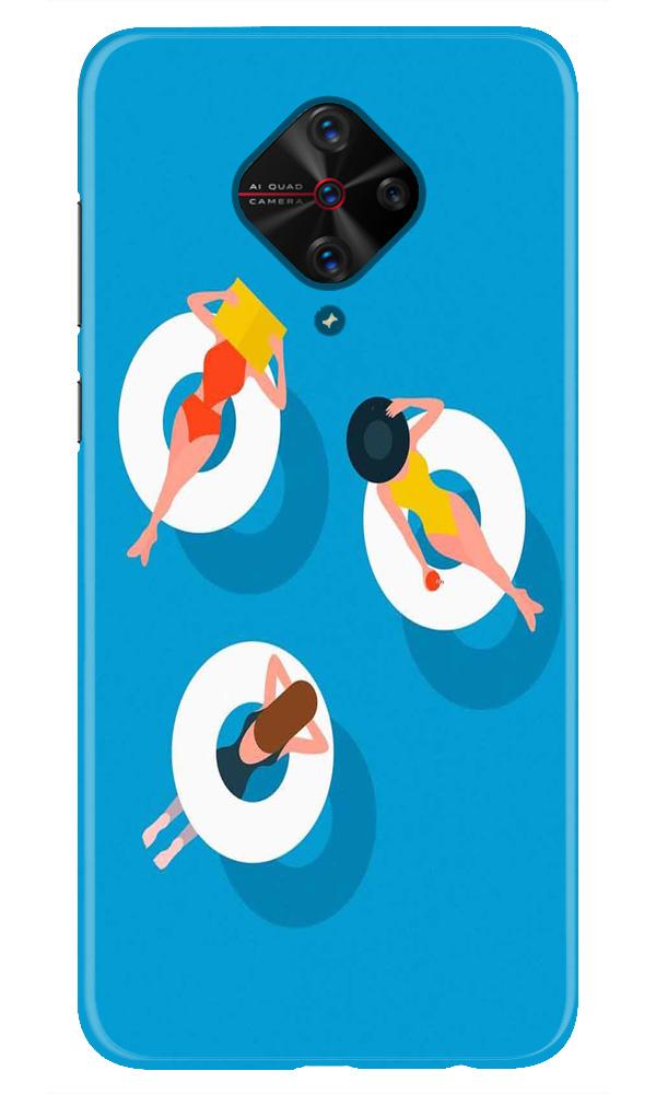 Girlish Mobile Back Case for Vivo S1 Pro   (Design - 306)
