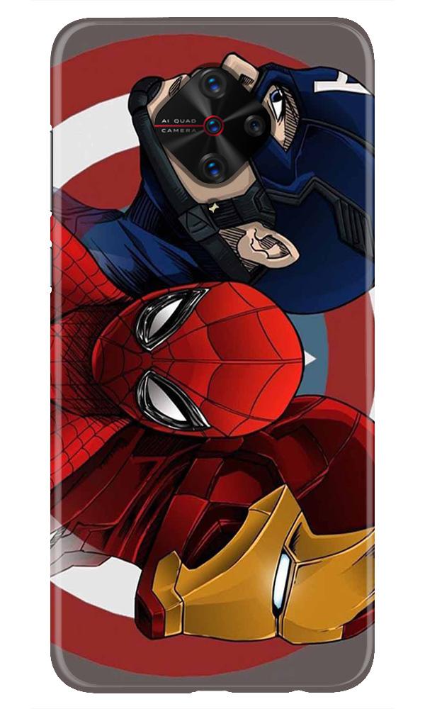 Superhero Mobile Back Case for Vivo S1 Pro   (Design - 311)