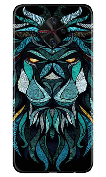 Lion Mobile Back Case for Vivo S1 Pro   (Design - 314)