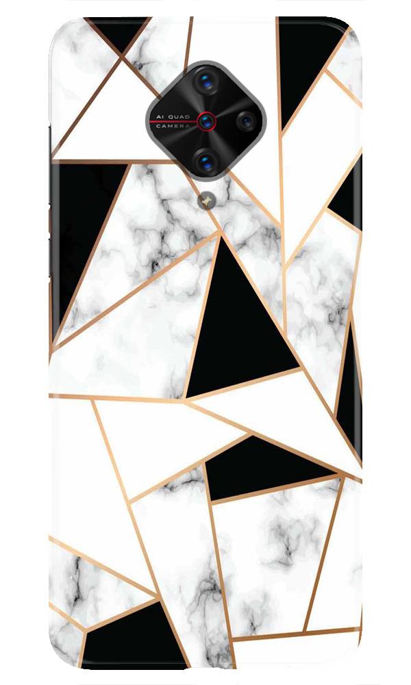 Marble Texture Mobile Back Case for Vivo S1 Pro   (Design - 322)