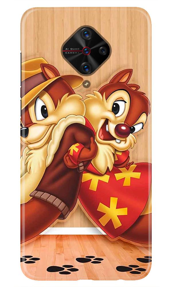 Chip n Dale Mobile Back Case for Vivo S1 Pro   (Design - 335)