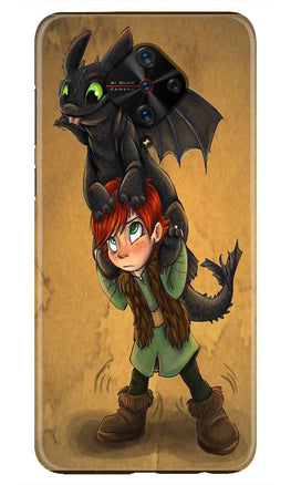 Dragon Mobile Back Case for Vivo S1 Pro (Design - 336)