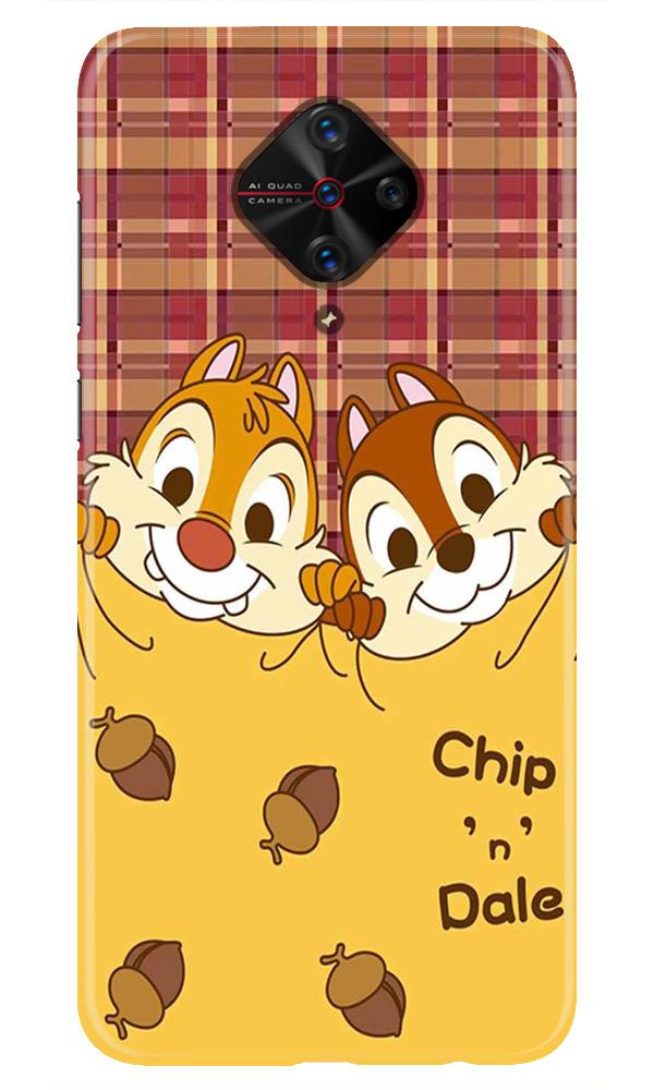 Chip n Dale Mobile Back Case for Vivo S1 Pro   (Design - 342)