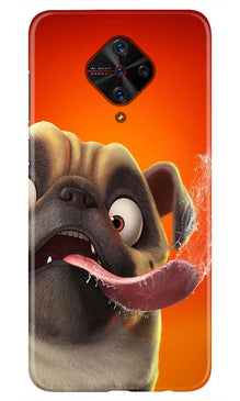 Dog Mobile Back Case for Vivo S1 Pro   (Design - 343)