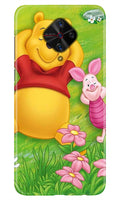 Winnie The Pooh Mobile Back Case for Vivo S1 Pro   (Design - 348)